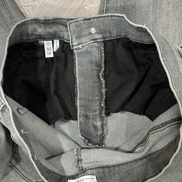 NWOT LOFT made and loved The Jegging Gray Denim Jeans 32 / 14 - Picture 11 of 15
